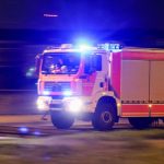 Polizei ermittelt: Container gehen in der Nacht in Flammen auf