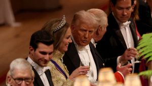 Donald Trump: Staatsbankett neben der "wunderschönen" Kate