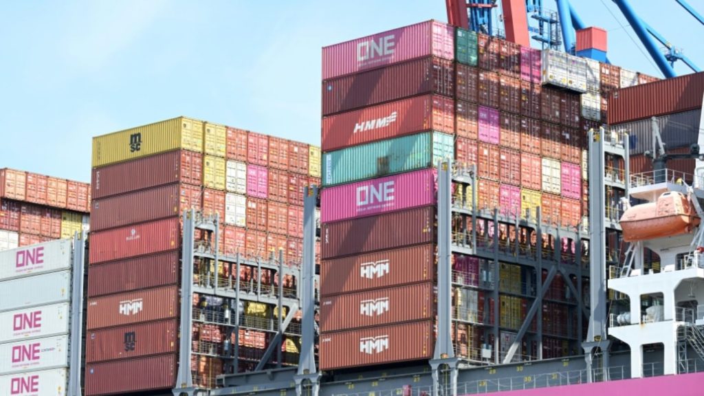 Deutschlands Exportüberschuss in diesem Jahr stark gesunken