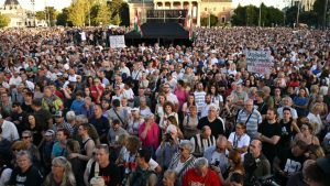 Zehntausende bei regierungskritischer Demonstration in Ungarn
