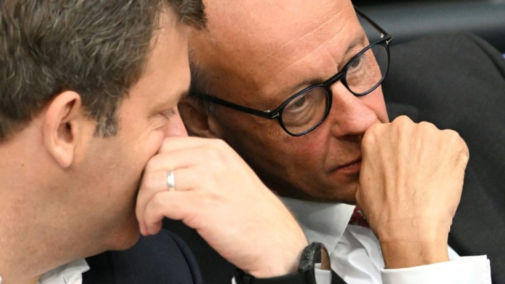 Merz spricht in Generaldebatte des Bundestages zum Haushalt 2026
