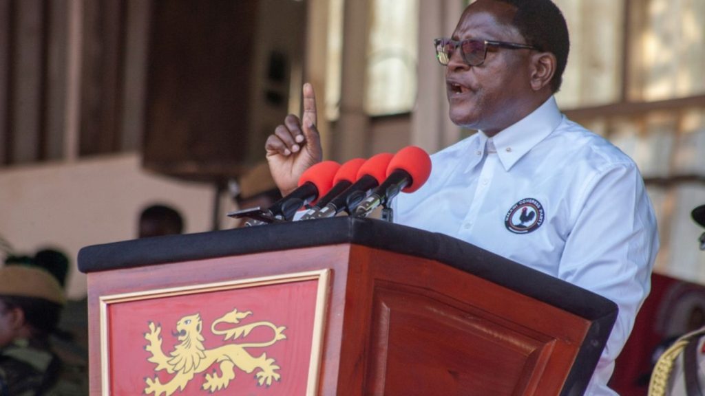 Malawis Staatschef Chakwera räumt Niederlage bei Präsidentschaftswahl ein