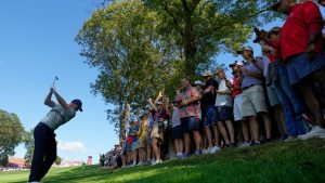 Kontinentalvergleich: Trotz Trump: Europas Golfer glänzen beim Ryder-Cup-Auftakt