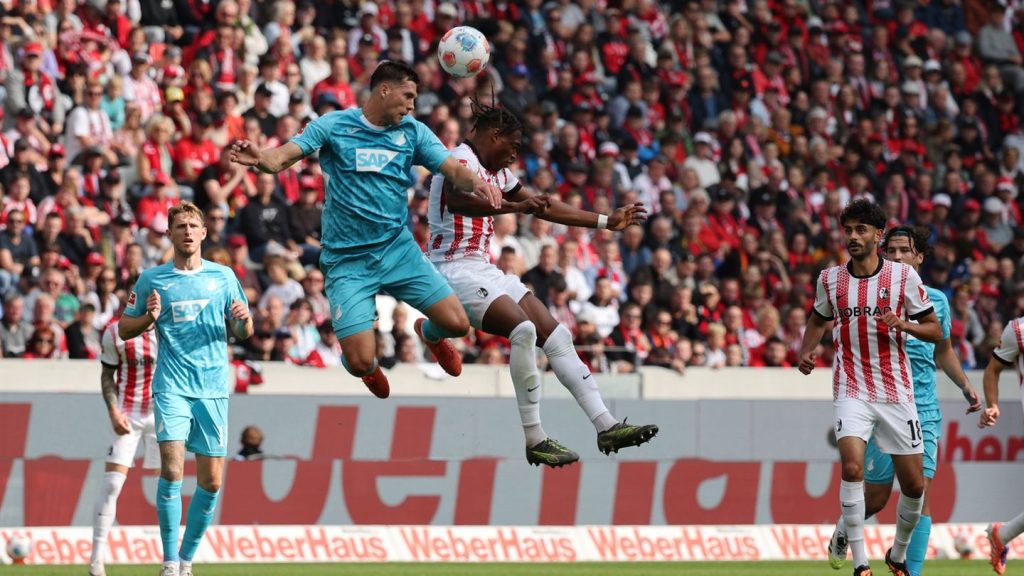 Fußball-Bundesliga: "Viel Pingpong": Freiburg verpasst Sieg gegen Hoffenheim