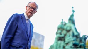 Bundeskanzler in Düsseldorf: Merz: Bäume wachsen für AfD nicht in den Himmel