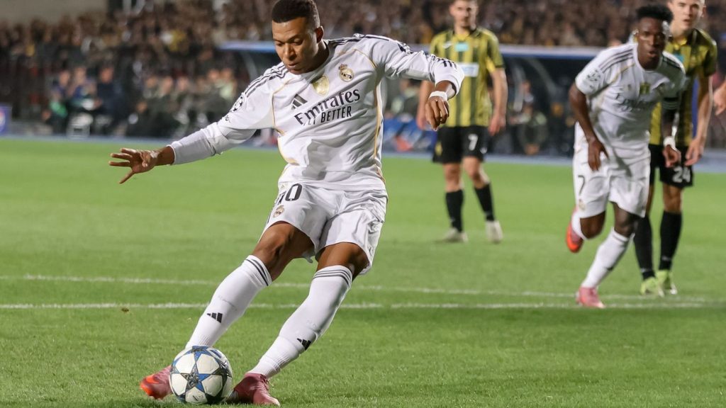 Champions League: Dreierpack Mbappé: Real gewinnt klar in Kasachstan