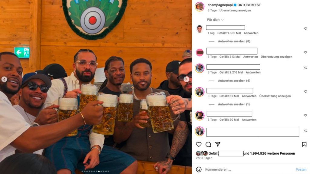 Mysteriöse Briefumschläge: Persönliche Einladungen an Frauen: So vergnügte sich Rapper Drake in Deutschland