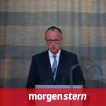 morgen|stern: Der Kanzler weint. Die Lage am Morgen