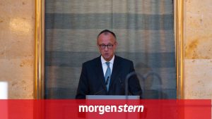 morgen|stern: Der Kanzler weint. Die Lage am Morgen