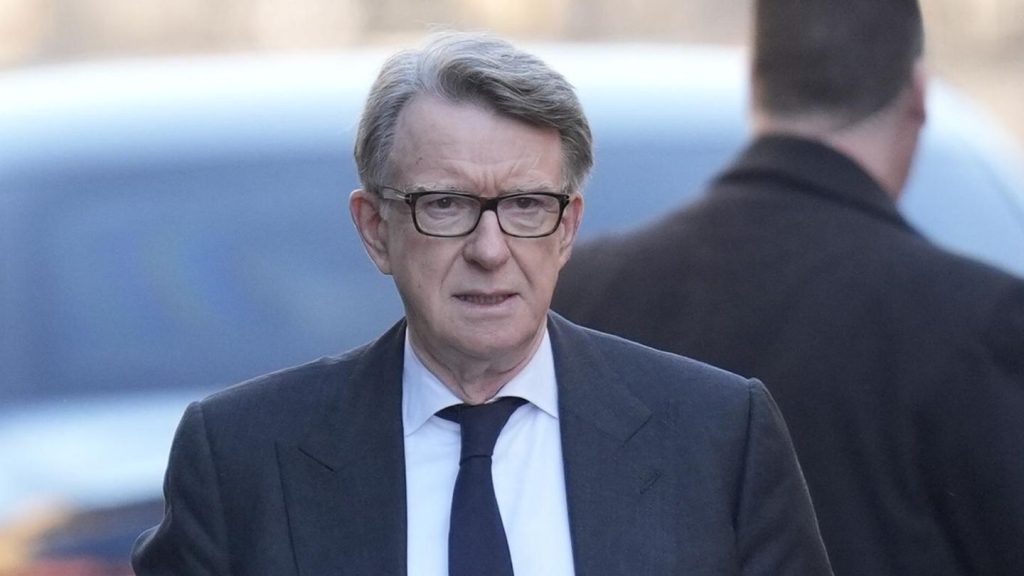 Peter Mandelson: Großbritannien feuert US-Botschafter wegen Verbindungen zu Epstein