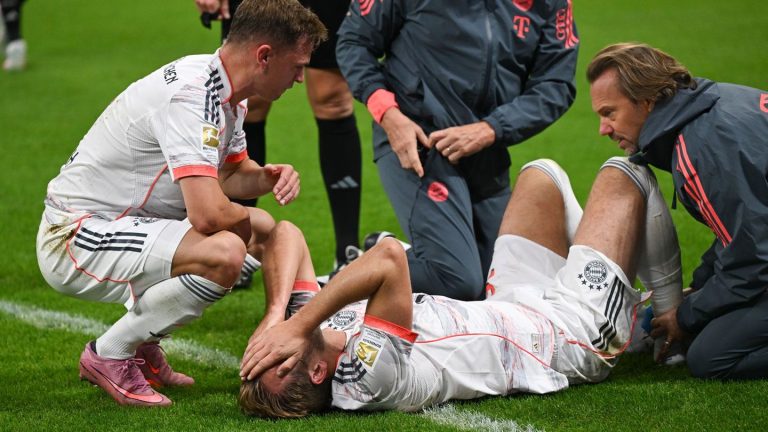 Fußball-Bundesliga: Nach Schrecksekunde: Bayern-Star Kane gibt Entwarnung