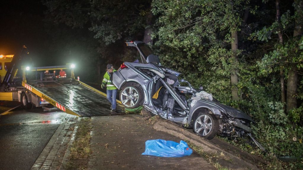 Landkreis Lüneburg: Auto prallt gegen Bäume – zwei Menschen sterben