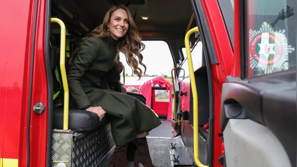 Prinzessin Kate: Gemeinsam mit William besucht sie Feuerwehr