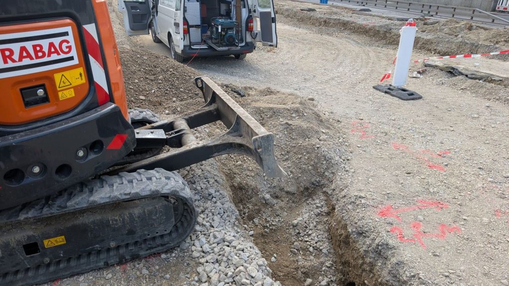 Fund bei Bauarbeiten: Hohlräume unter Straße - wichtige Route in München gesperrt