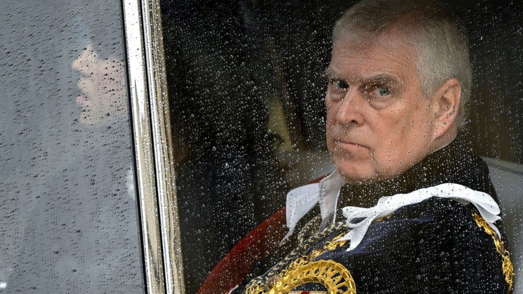Britische Royals: Prinz Andrew gibt wegen Epstein-Affäre Titel und Ehren auf
