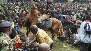 Zehntausende nehmen im Westen Kenias Abschied von verstorbenem Oppositionschef Odinga