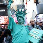 Veranstalter: Rund sieben Millionen Teilnehmer an "No Kings"-Protesten gegen Trump