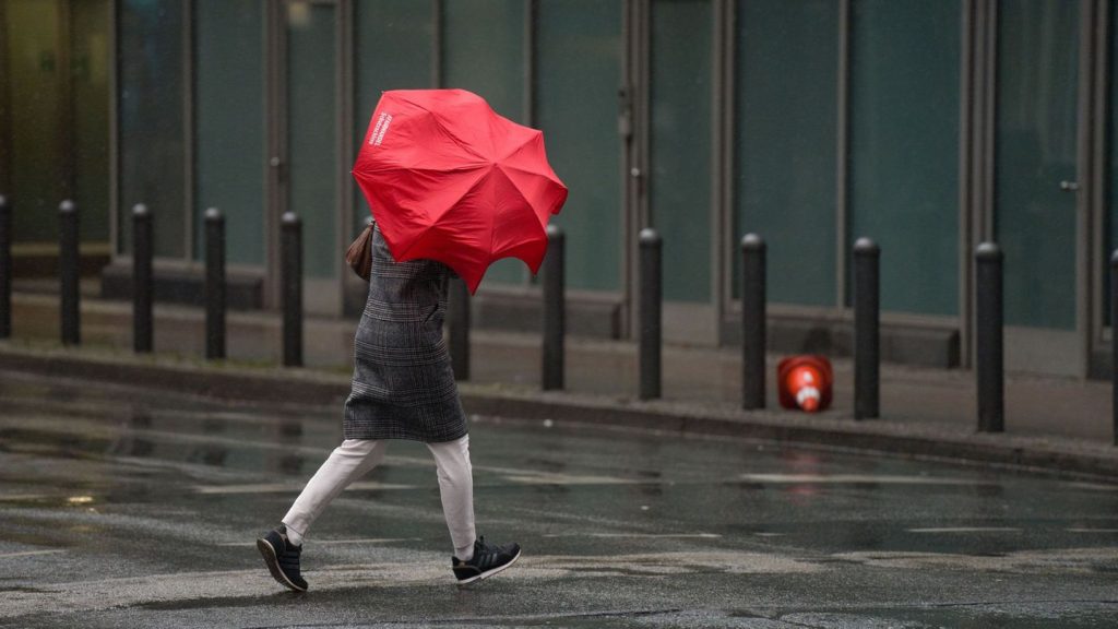 Wetter: Sturmtief bringt Regen und starke Böen nach Hessen