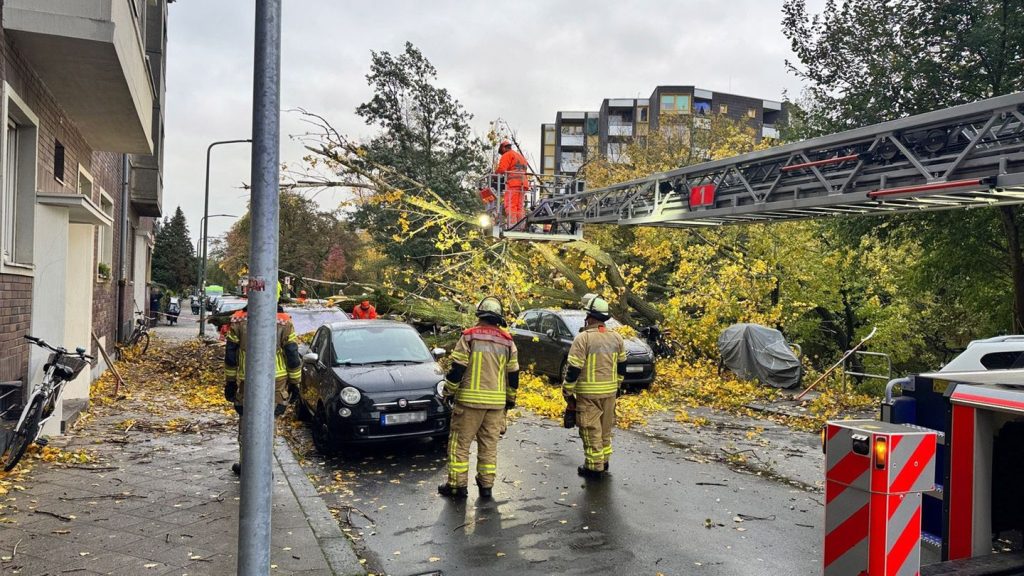 Wetter: Sturmtief "Joshua" fegt über NRW – zahlreiche Einsätze