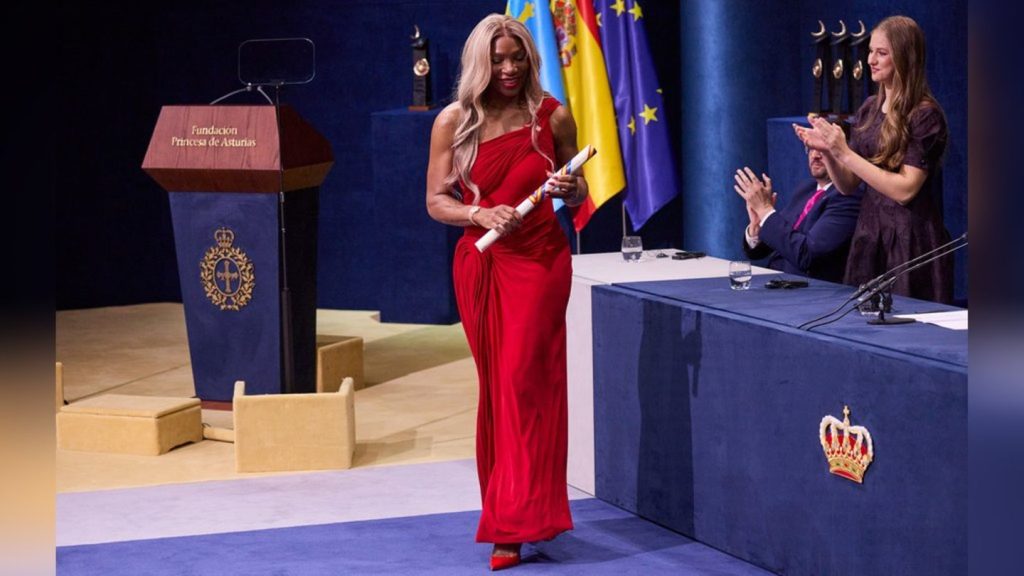 Prinzessin Leonor: Sie ehrt Serena Williams mit einem Preis