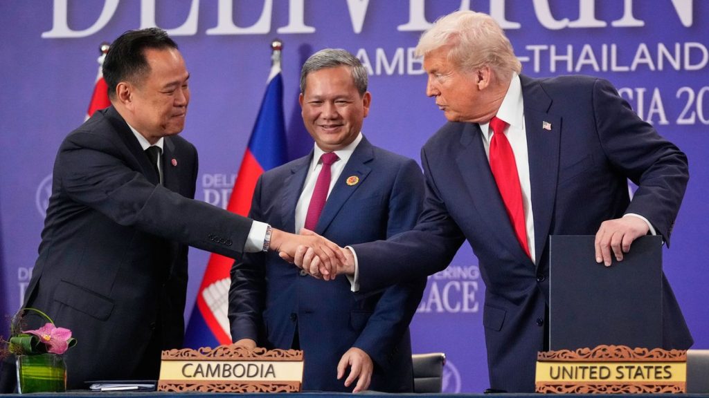 Nach Kämpfen im Grenzgebiet: Thailand und Kambodscha besiegeln Frieden – Trump vermittelt