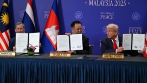 Thailand und Kambodscha unterzeichnen Friedensabkommen gemeinsam mit Trump