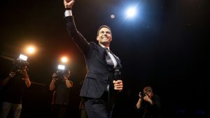 Hochrechnung: Wilders' PVV und Mitte-Partei D66 bei Wahl in den Niederlanden Kopf an Kopf