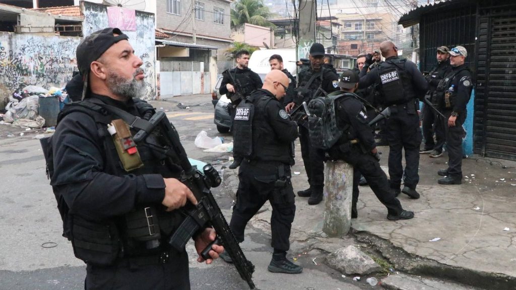 Brasilien: 64 Tote bei Polizeieinsatz gegen Drogenbande in Rio de Janeiro