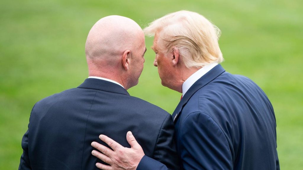 Analyse: Infantinos Freundschaft mit Trump könnte für den Fifa-Boss peinlich werden
