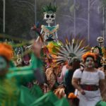 Farbenfroher Umzug: Tag der Toten: 1,5 Millionen Menschen bei Parade in Mexiko