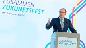 Kommunen: Dobrindt will Kommunen stärken: "Aushängeschild"