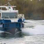 Flüsse: Neues Polizeiboot in Koblenz getauft