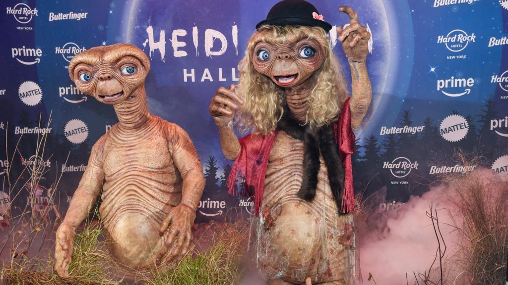 Halloween-Party: Oma, Wurm, Werwolf – und jetzt Medusa: die besten Kostüme von Heidi Klum